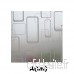 Fernando Leo Film de vitre dépoli Blanc Autocollant en Verre dépoli PVC Verre Opaque Mat arrière Collant 45 cm x 2 m - B07THX9HGG